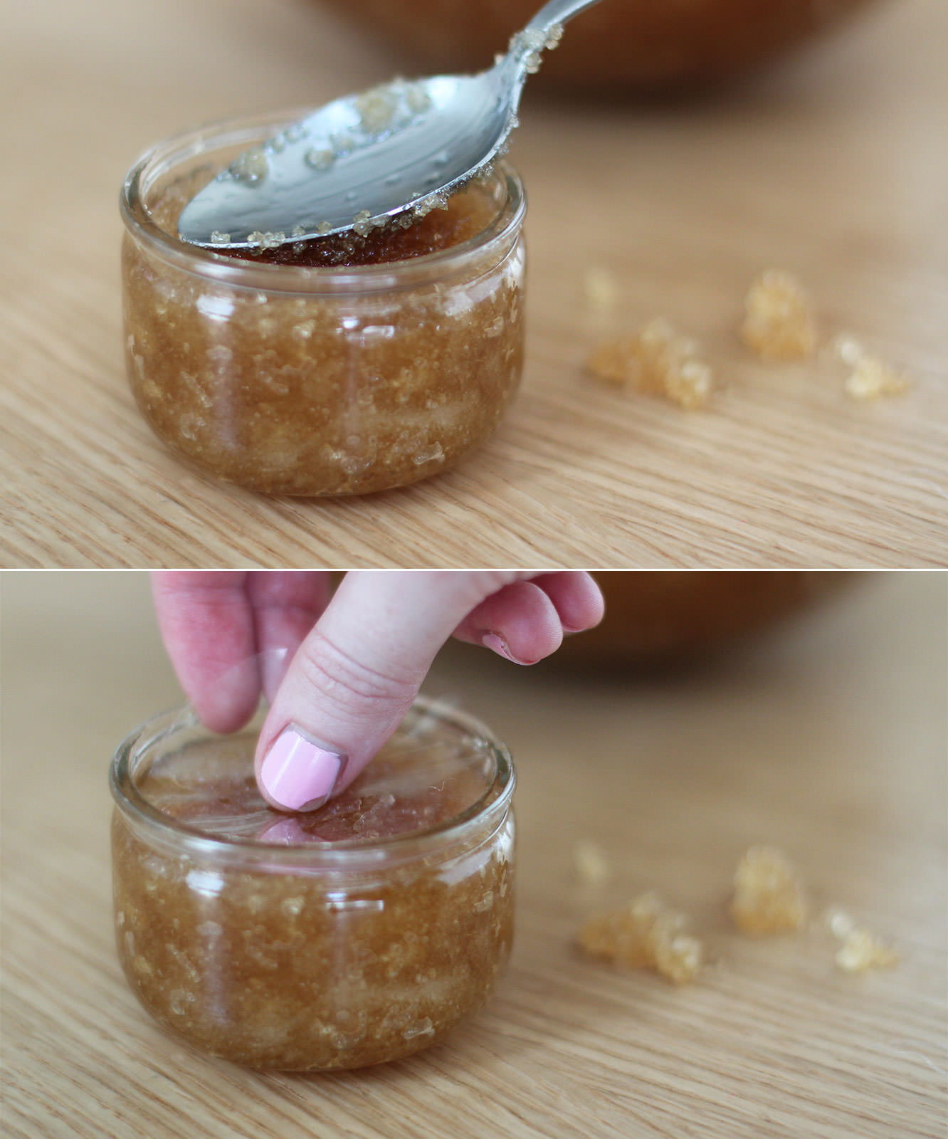 honey-and-almond-homemade-sugar-scrub-3